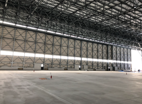 電動式6枚引き違い扉