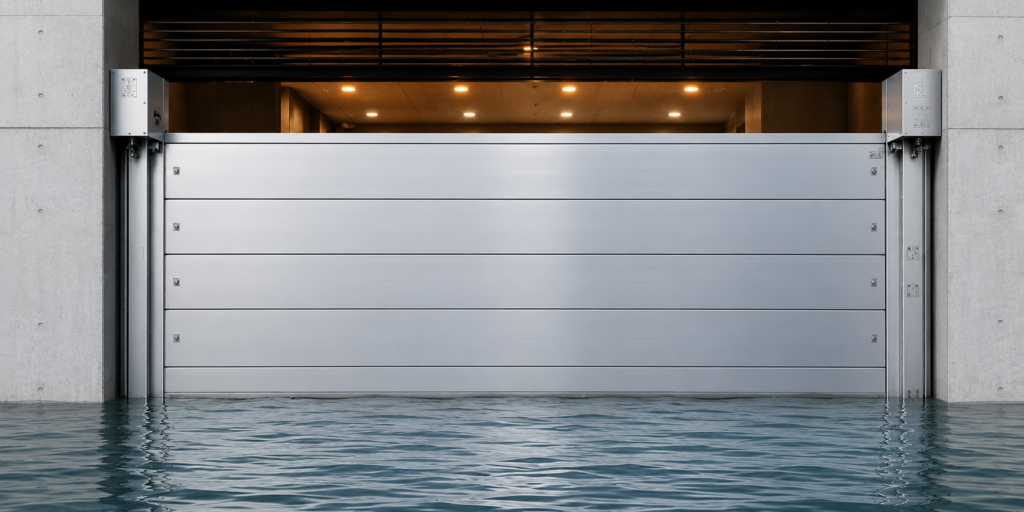 防水シャッターのAI画像